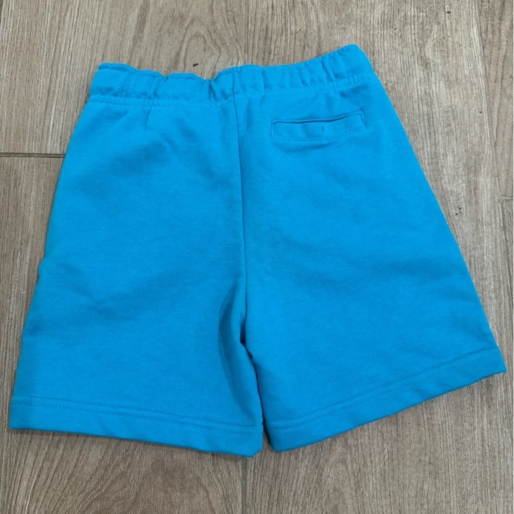 NWT Zara Boy Plush Turquoise Shorts